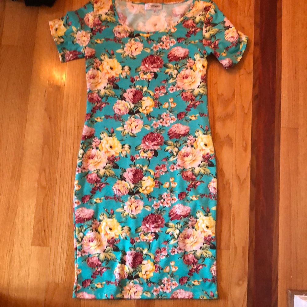 Floral Stretch Dress